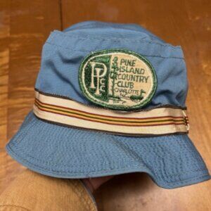 Vintage 60s Bucket Hat Fishing Golfing Camp